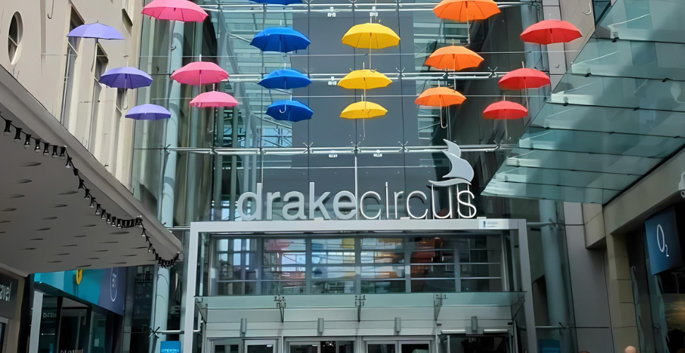 Drake Circus Summer Installation Exterior